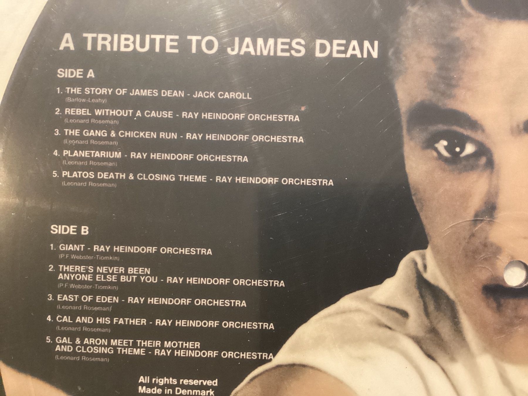 Dischi in vinile: Various Picture-Disc-LP - Tribute To James Dean – Usato da Gutenswil venduto da Hamzian 1