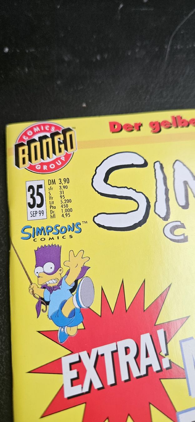 Comics: Simpsons Comics 1999, Der gelbe Knall – Neu (gemäss Beschreibung) aus Belp von Ginus85 1
