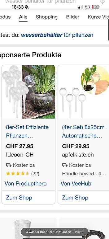 Luftbefeuchter: Pflanzen Befeuchter – Gebraucht aus Luzern von VStore 1