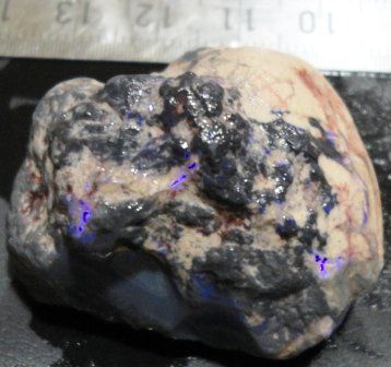 Pietre preziose: Schwarzer Opal 105 ct Lightning Ridge Australien – Nuovo e nell'imballaggio originale da zuerich venduto da Jewlsdesign 4