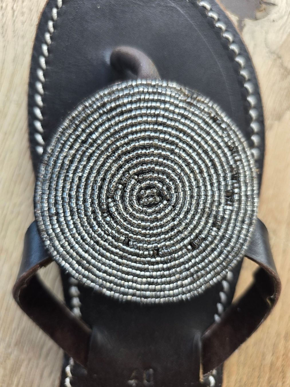 Chaussures femmes: Handgemachte Leder-Sandalen - silber 40 🔥 50% SALE – Neuf avec emballage d'origine à Brione s. Minusio par Littleninja 1