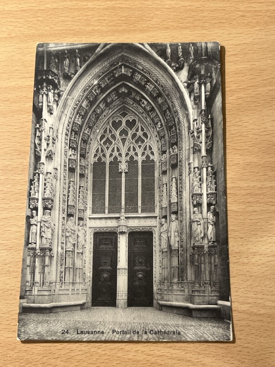 Ansichtskarten: Alte Ansichtskarte Lausanne Kathedrale, unbeschrieben – Neu (gemäss Beschreibung) aus Hinwil von Chuan2