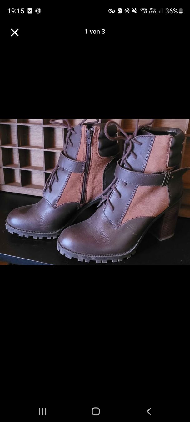 Damenschuhe: Stiefeletten Gr. 42 – Gebraucht aus Eggiwil von Febea