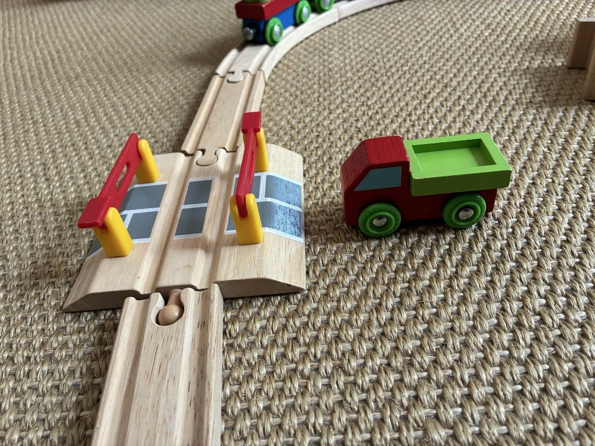 Tchibo Spielzeuge: Wooden train set from Tchibo - Brio compatible – Gebraucht aus Lucens von metaD 3
