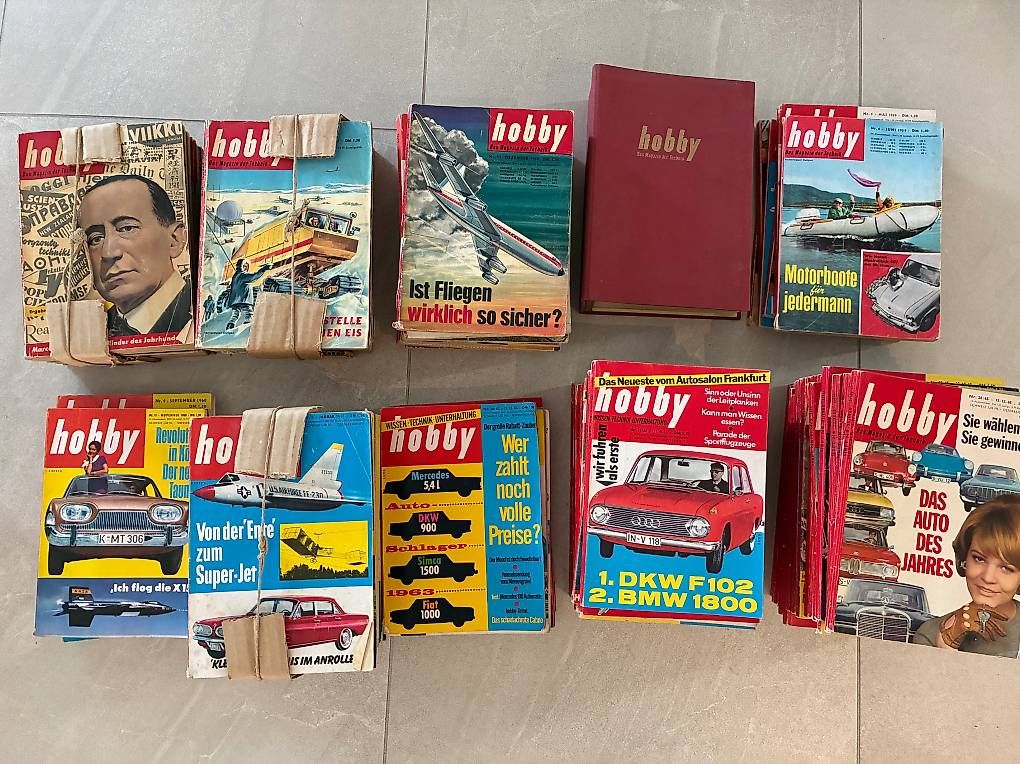 Riviste & Magazine: Hobby Zeitschriften 1956 - 1965 – Usato da Arisdorf venduto da ChristianA67