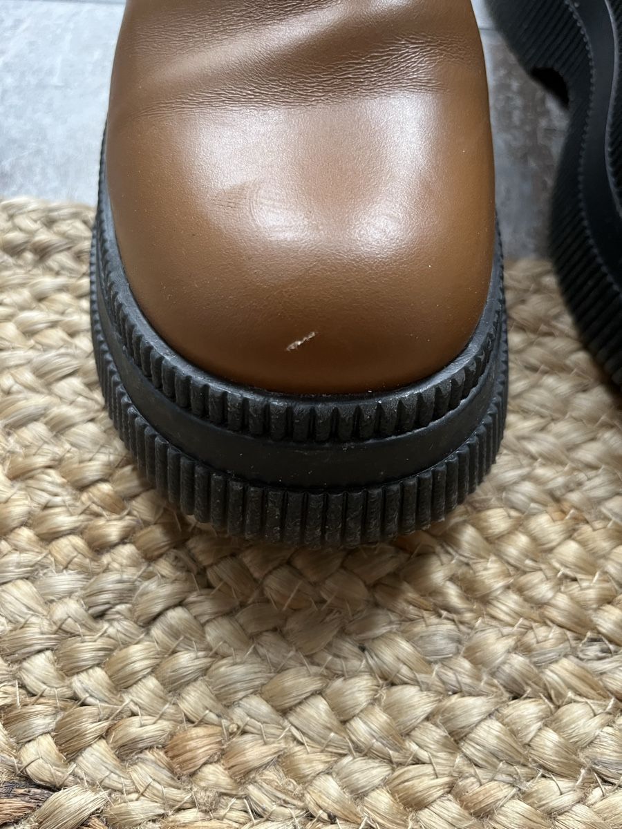 Ganni Scarpe da donna: Ganni Stiefel, Gr. 39, Braun – Usato da Zürich venduto da chloe26 3
