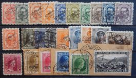 Luxemburg Dienst ex. Kat. 81-170 gest. 1908/30 Kat. 110 Euro