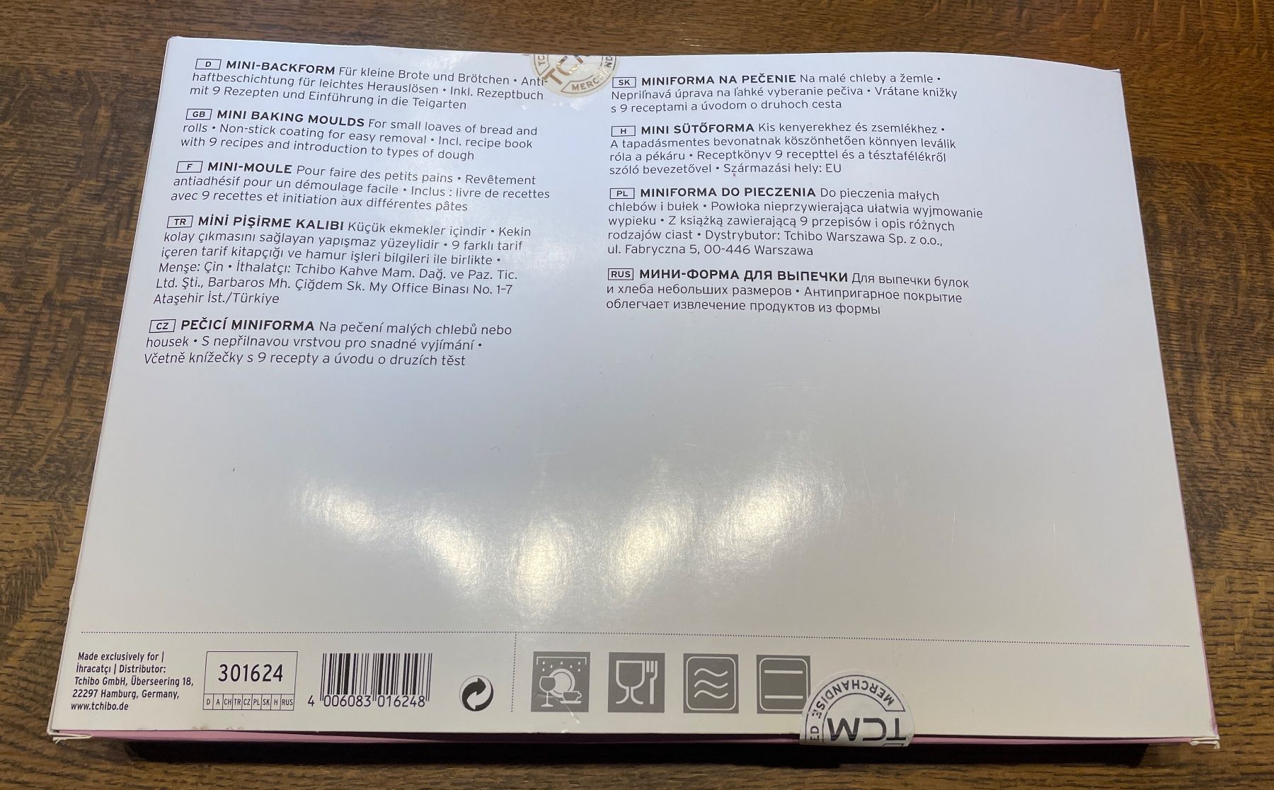 Tchibo Teglie da forno: Mini-Backform Silikon für Brote/Brötchen, NEU – Nuovo e nell'imballaggio originale da Gümligen venduto da soleil149 3