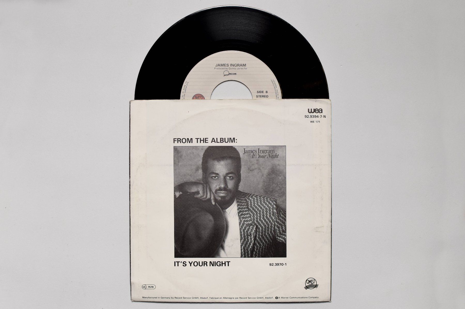 Dischi in vinile: James Ingram - Yah M B There – Usato da Belmont-sur-Yverdon venduto da ag97 1