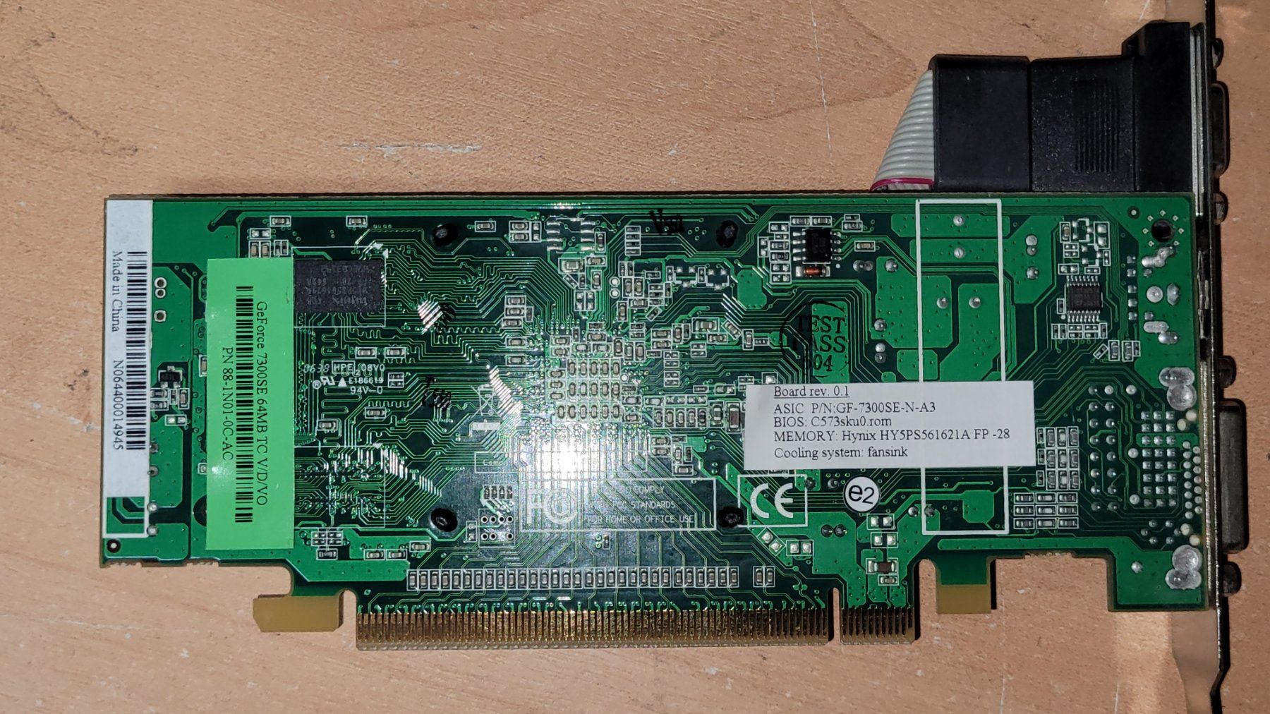 Nvidia Schede grafiche: GeForce 7300SE 64MB – Usato da Bionnens venduto da Meg011 2
