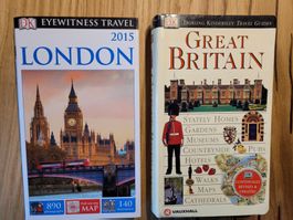 DK Travel Guide LONDON, GREAT BRITAIN - 2 books for 1 price!