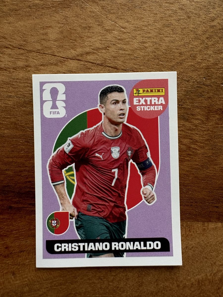 Panini Carte collezionabili: Panini EXTRA Sticker Cristiano Ronaldo  – Nuovo (secondo la descrizione) da Oberengstringen venduto da rog_yy72
