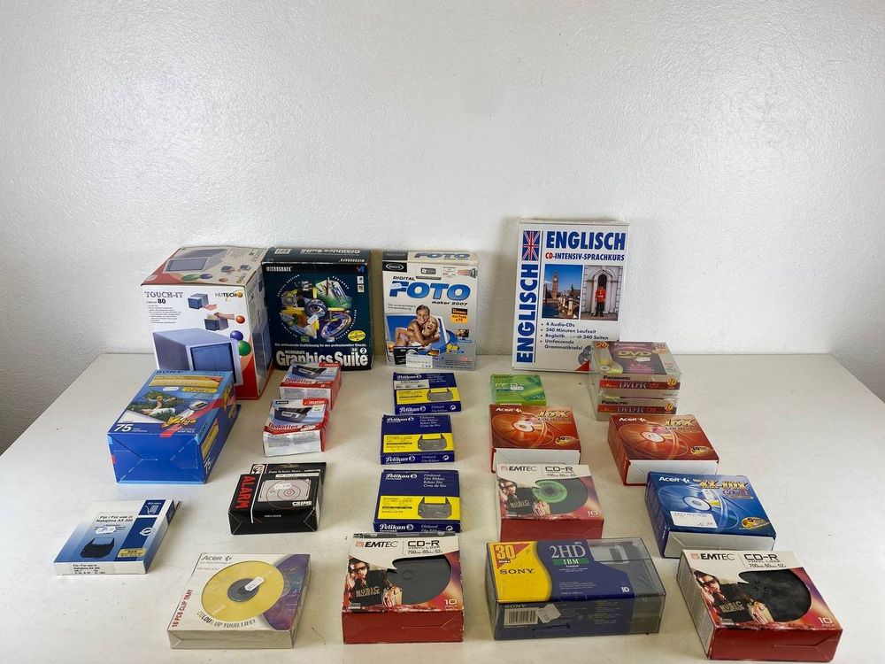 CD-/DVD-Rohlinge und CD-Box, Disketten usw N 3019 (Gebraucht) in ...