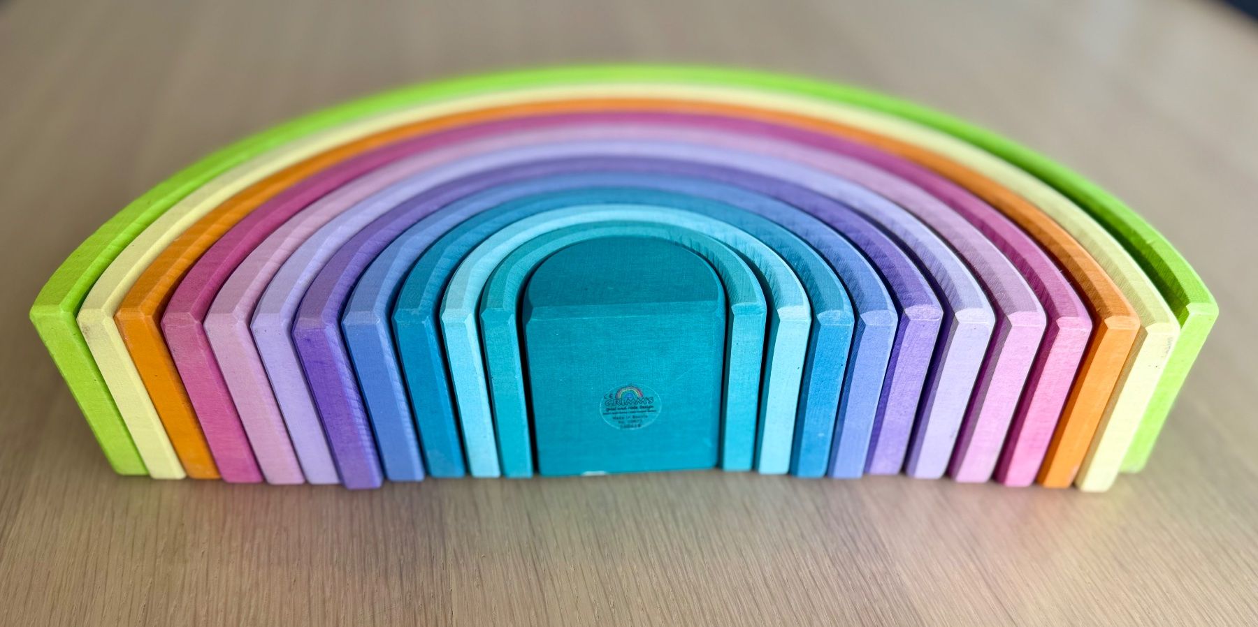 Spielzeuge: Grimms Grosser Regenbogen Pastell – Gebraucht aus Meilen von tplm 2