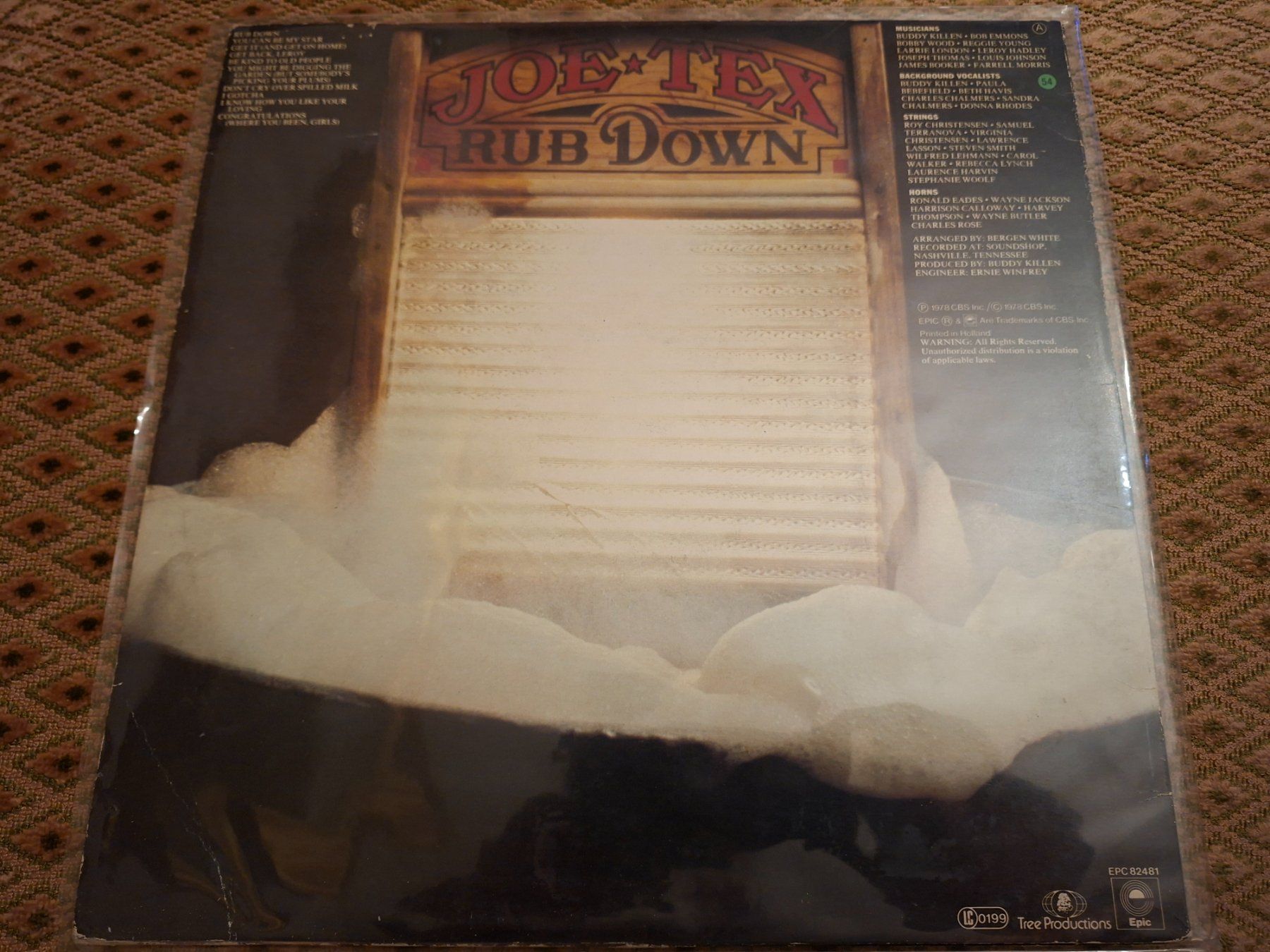 Dischi in vinile: Joe Tex - Rub Down (1978) – Usato da Bernex venduto da Wannabehasbeen01 1