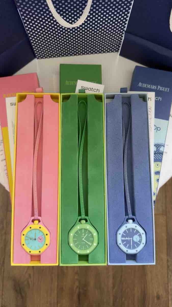 Swatch Orologi: AP x Swatch Kollektion neu – Nuovo (secondo la descrizione) da Basel venduto da rup_r2m2 2