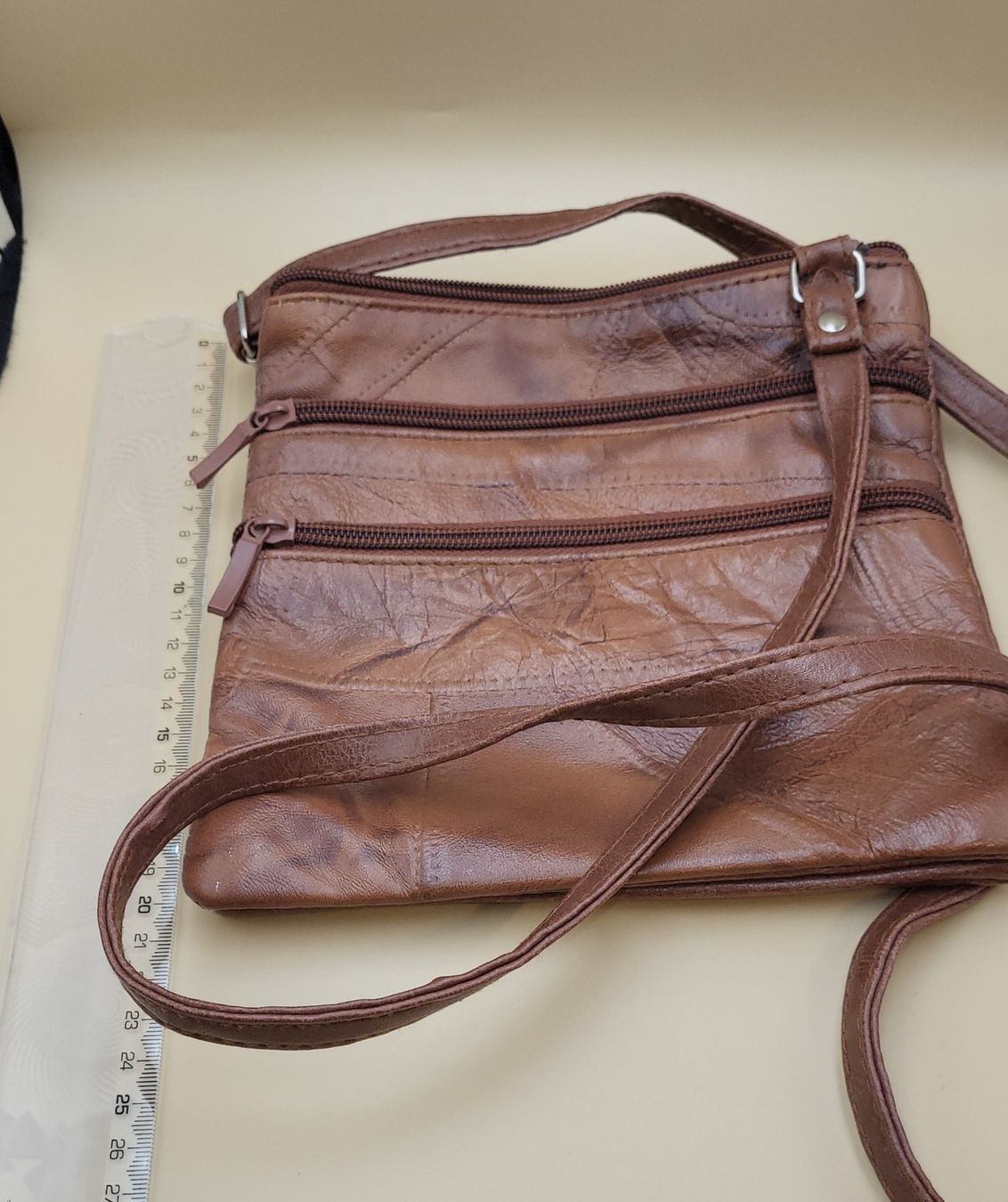 Borse: Braune Ledertasche – Usato da Wald ZH venduto da SwissPawnshop 4