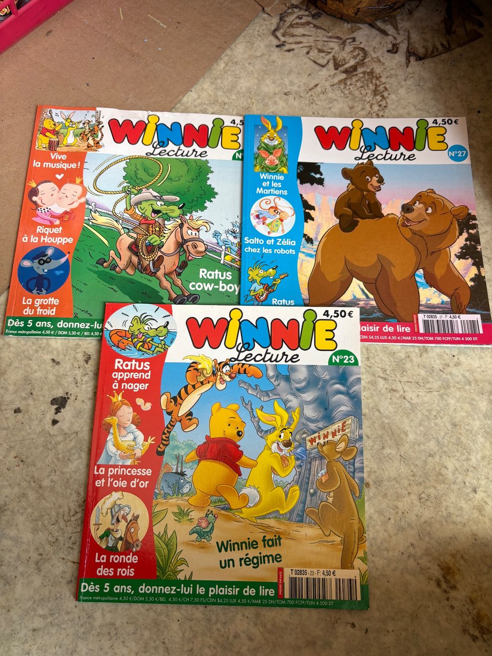 Libri: Trois petits livres Winnie – Usato da Grône venduto da natatou