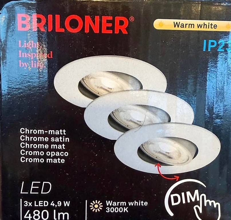Kronleuchter & Deckenlampen: Lot de 10 spots LED encastrables BRILONER  – Gebraucht aus Martigny von Nanisse 1