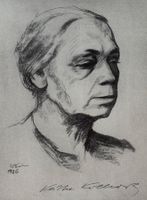 Käthe Kollwitz, Orig. Illustration, Zinkographie, 1927
