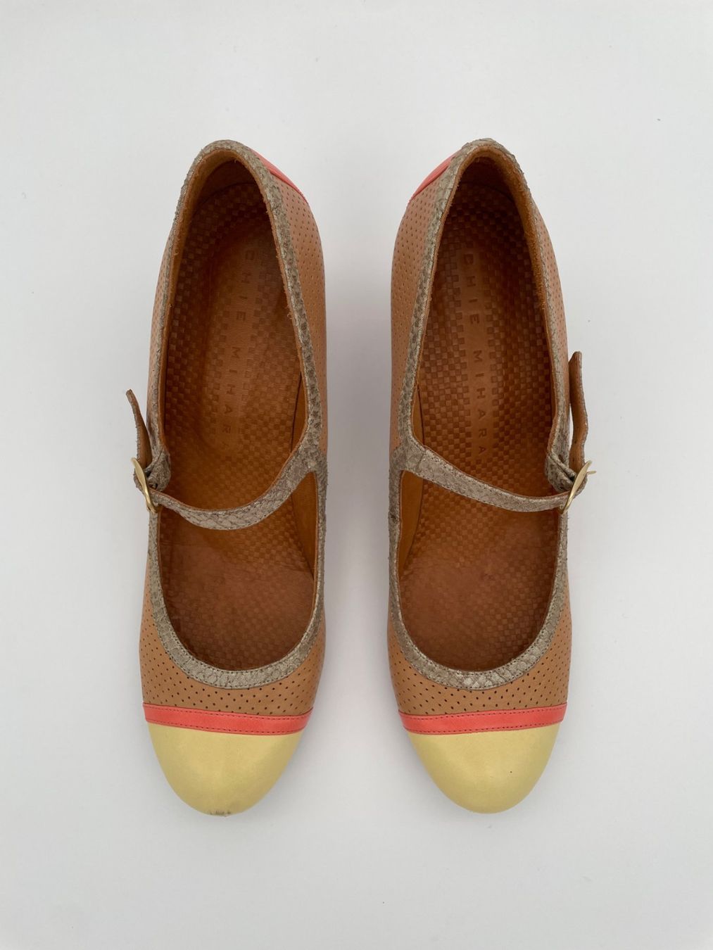 Chie Mihara Scarpe da donna: Chie Mihara Mary Jane Klassischer Pump EU 41 Braun – Usato da Zürich venduto da shoe_shop 4