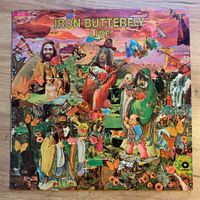 IRON BUTTERFLY - LIVE...OG FR 1970...VG/VG++