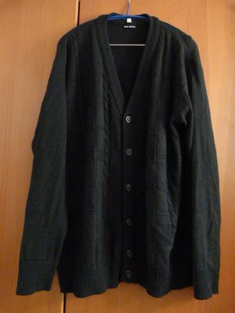 Strickjacke First Avenue, Gr. XL, anthrazit