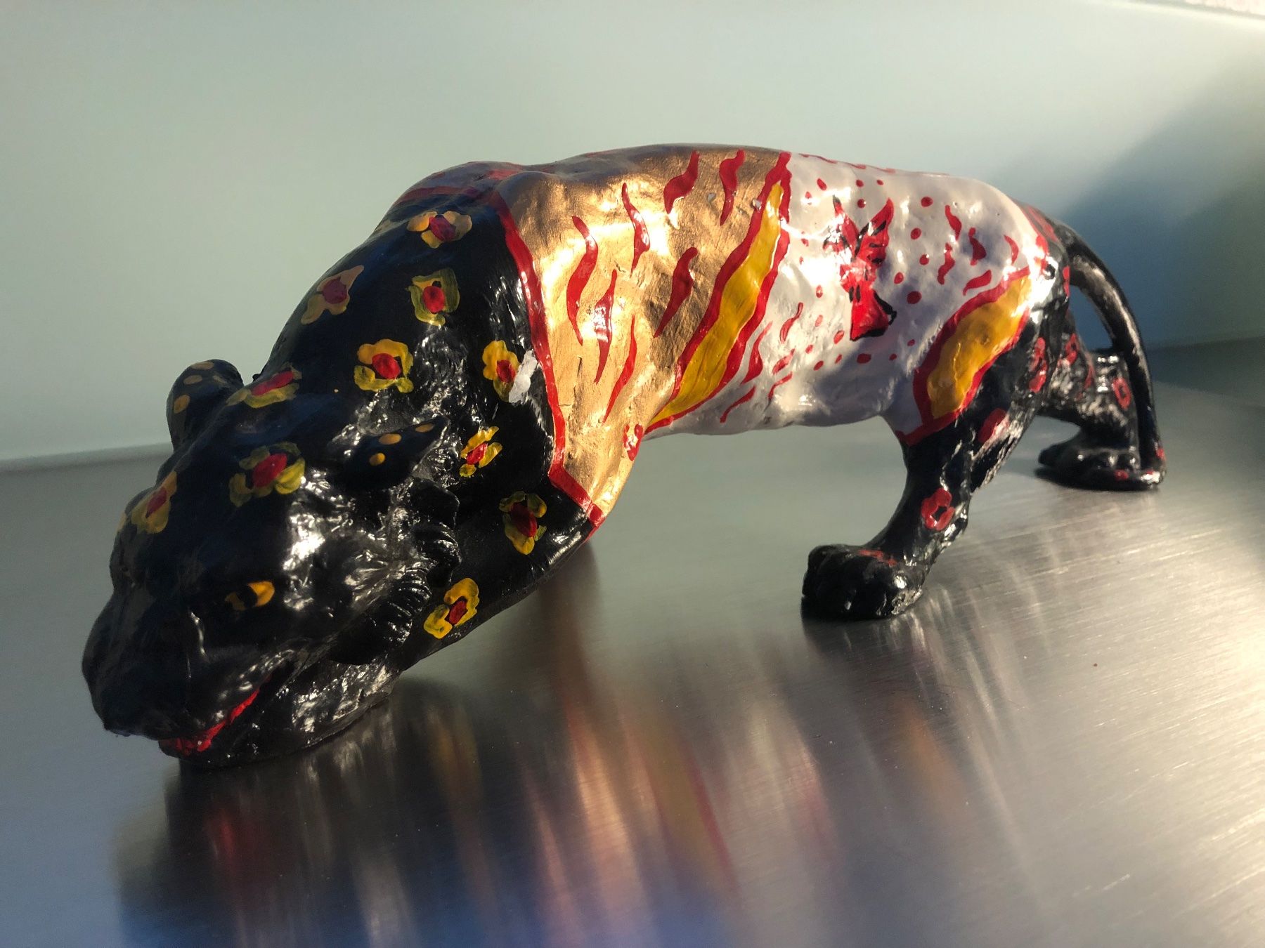 Sculture & Statue: PEDRO MEIER Skulptur x/99 Raubkatze – Usato da Unterägeri venduto da Sportster0 6