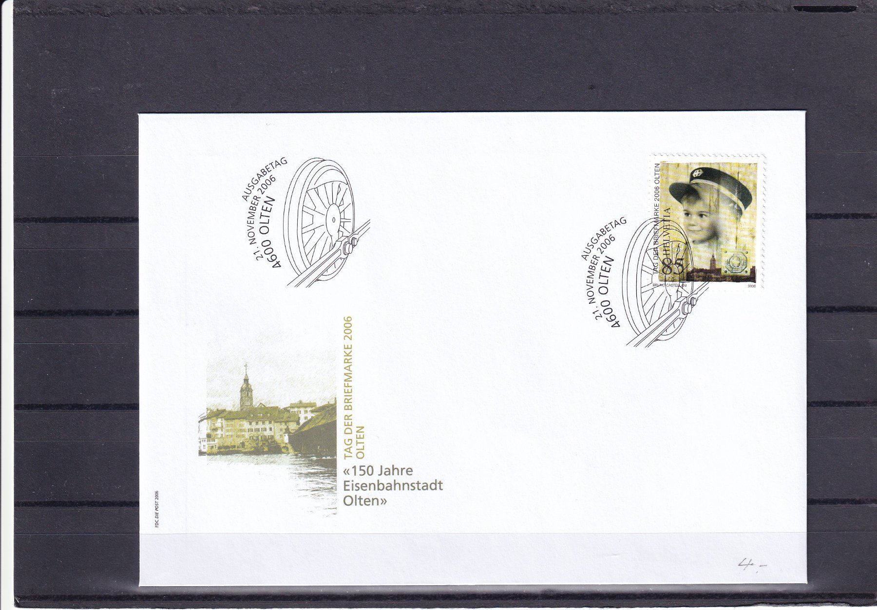Tutti i francobolli: Tag der Briefmarke 2006 Olten 8.-10.12.06 – Nuovo (secondo la descrizione) da Birsfelden venduto da chr_yq2g