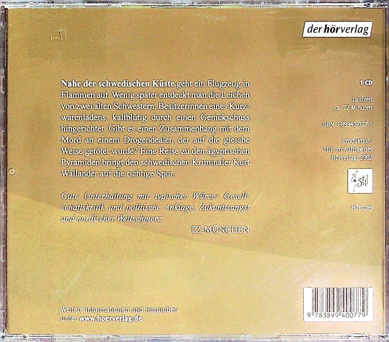 CD: CD Henning Mankell Die Pyramide Hörspiel  / K. Wallandcer – Usato da Reitnau venduto da Zaomir 1