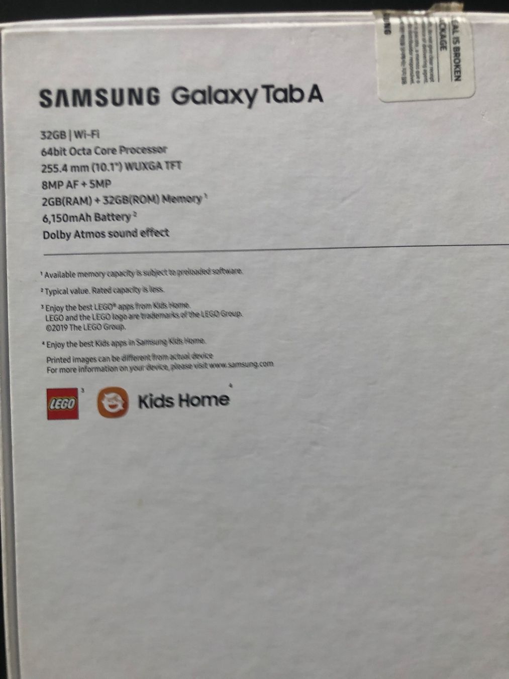 Samsung Tablet PC: Samsung Tab A, DEFEKT – Difettoso da Veltheim AG venduto da Beazam 5