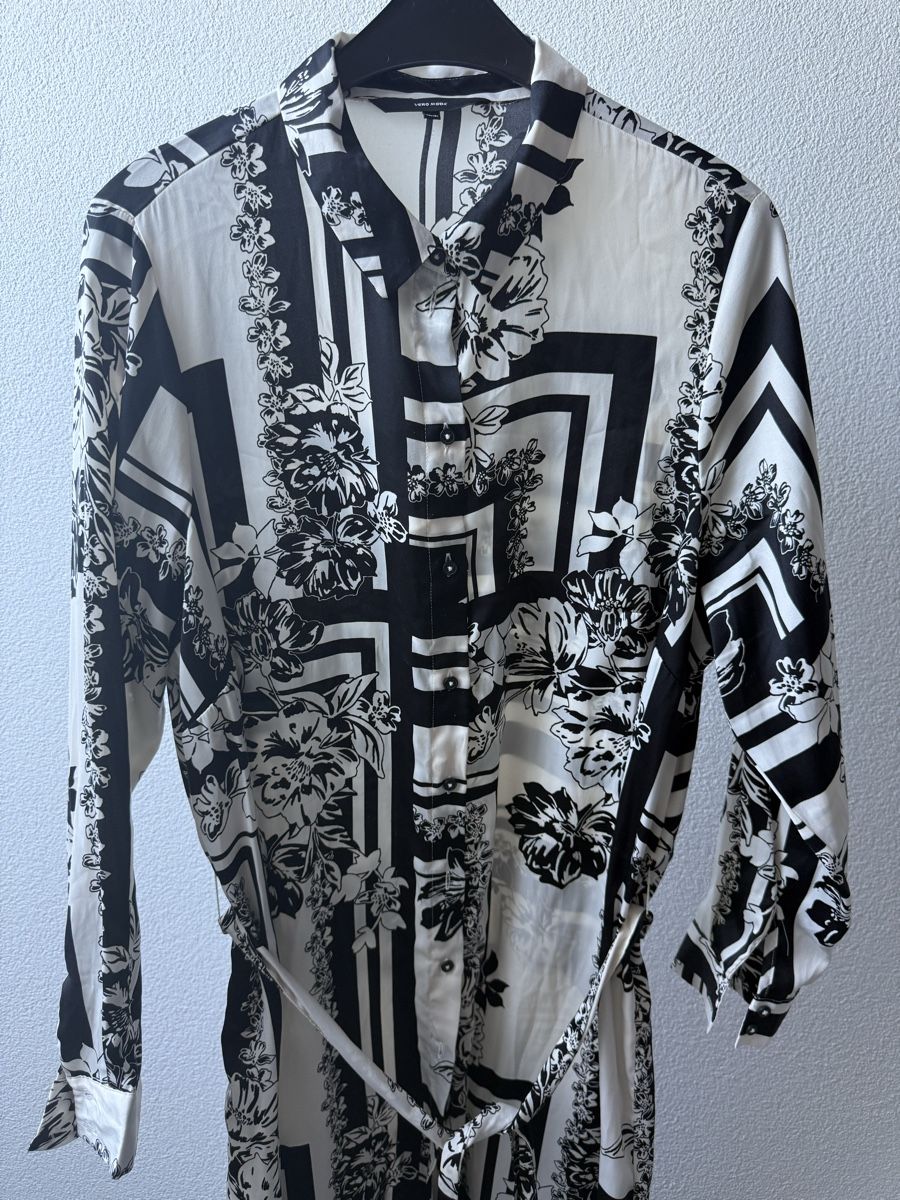 Vero Moda Vestiti: Vero Moda Kleid, Gr. 46, Schwarz/Weiss, – Nuovo (secondo la descrizione) da Islikon venduto da Julies_wardrobe 2