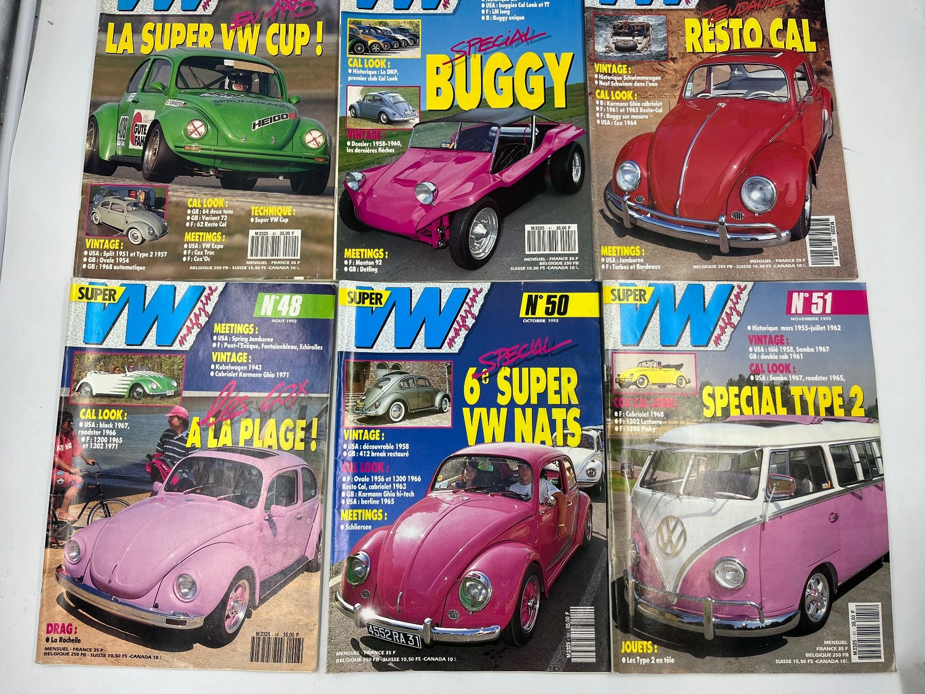 Riviste & Magazine: Lot de 12 VW magazine – Nuovo (secondo la descrizione) da Genève venduto da Eric1823 1