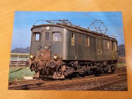 Postkarte SBB Gepäcktriebwagen De 4/4 1673 grün