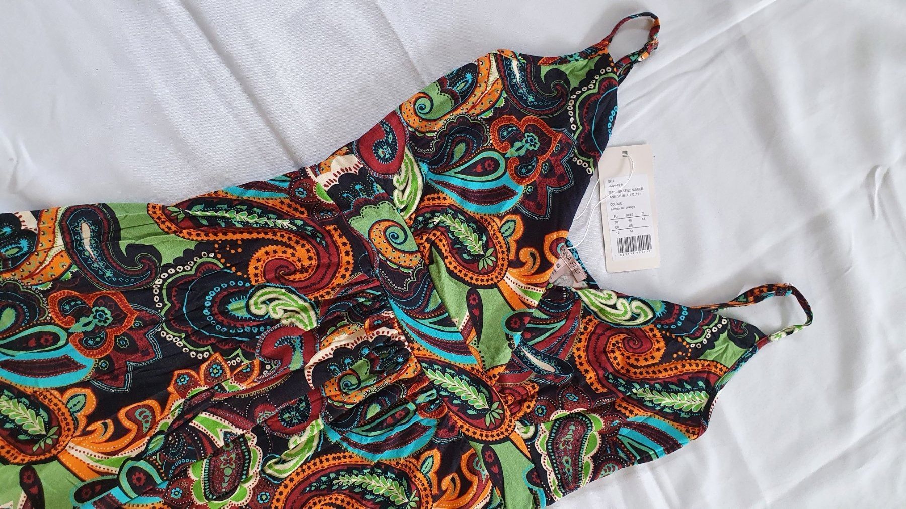 Kleider: Sommerliches Maxi Kleid 38 – Neu (gemäss Beschreibung) aus Niederbuchsiten von klengyel 1