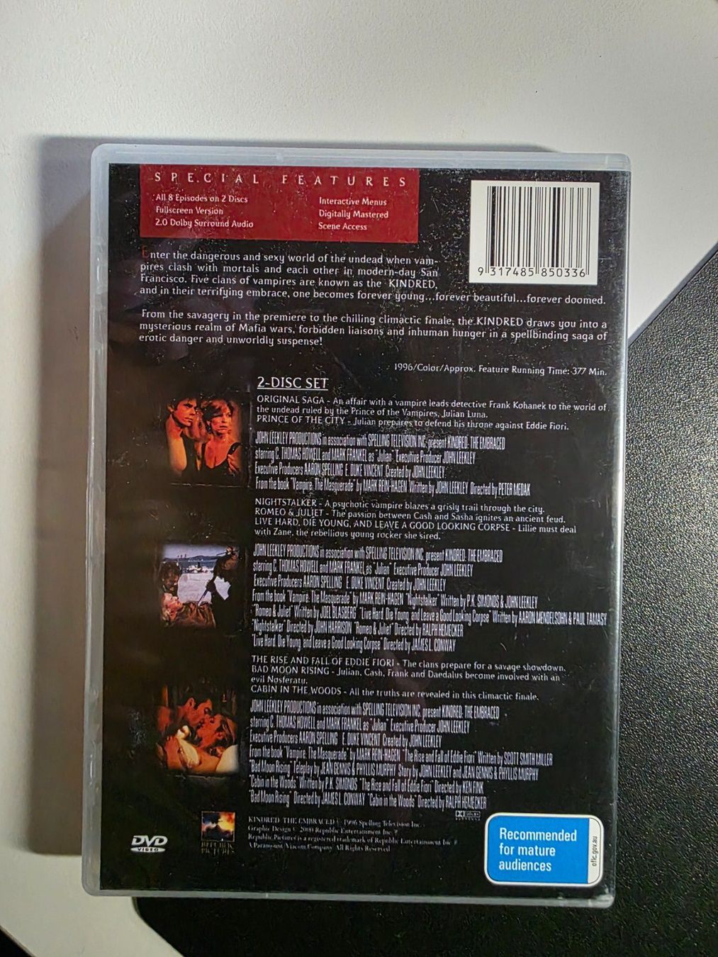 Tutti i DVDs: 2 DVD Set - Kindred The Embraced – Usato da Walterswil BE venduto da Lonitti 2