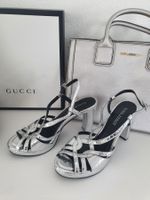 Schuhe Elvio Zanon, Größe 40, silver, Leder