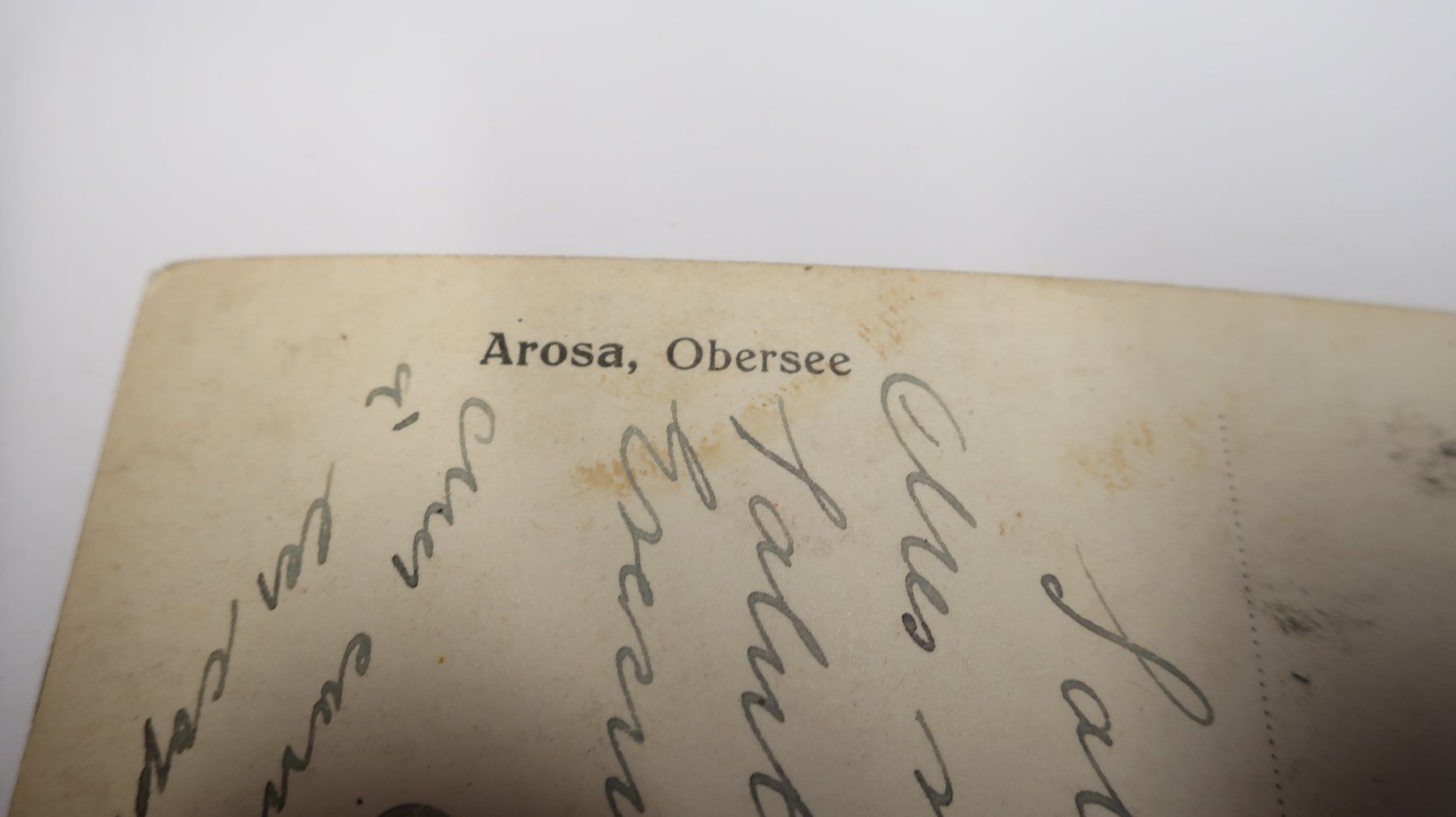 Cartoline postali: Arosa Obersee 1930 – Difettoso da Cormoret venduto da Pascalll2001 6