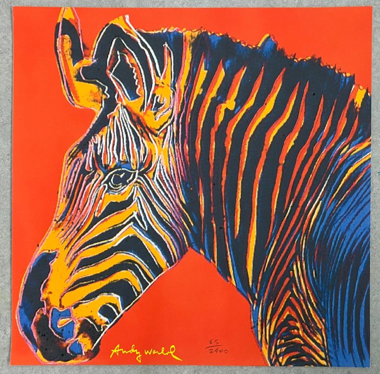 Andy Warhol « Zebra » 65/2400 (Neu (gemäss Beschreibung)) in Basel für ...