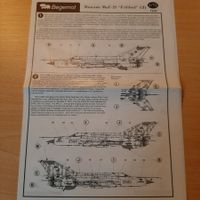 D 123 ... MIG-21 Fishbed ... Begemot 7220 ... Decal