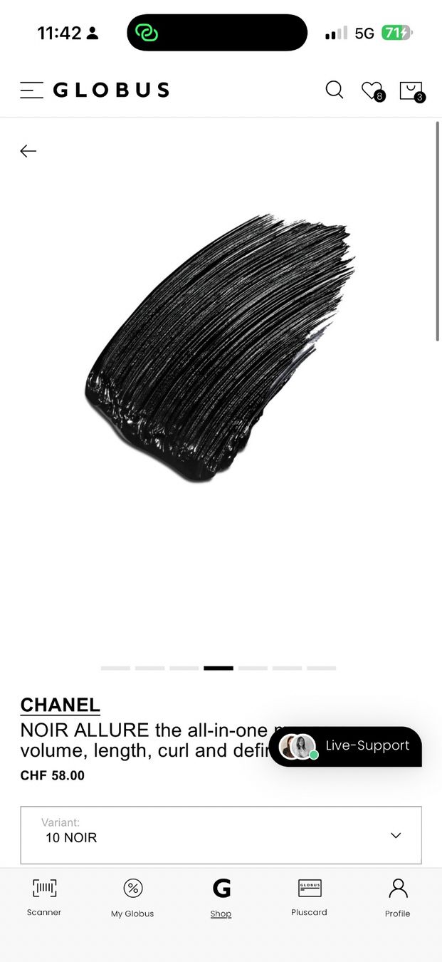 Chanel Make-up: Chanel Noir Allure Mascara 10 Noir – Nuovo e nell'imballaggio originale da Luzern venduto da sas_r89l 4