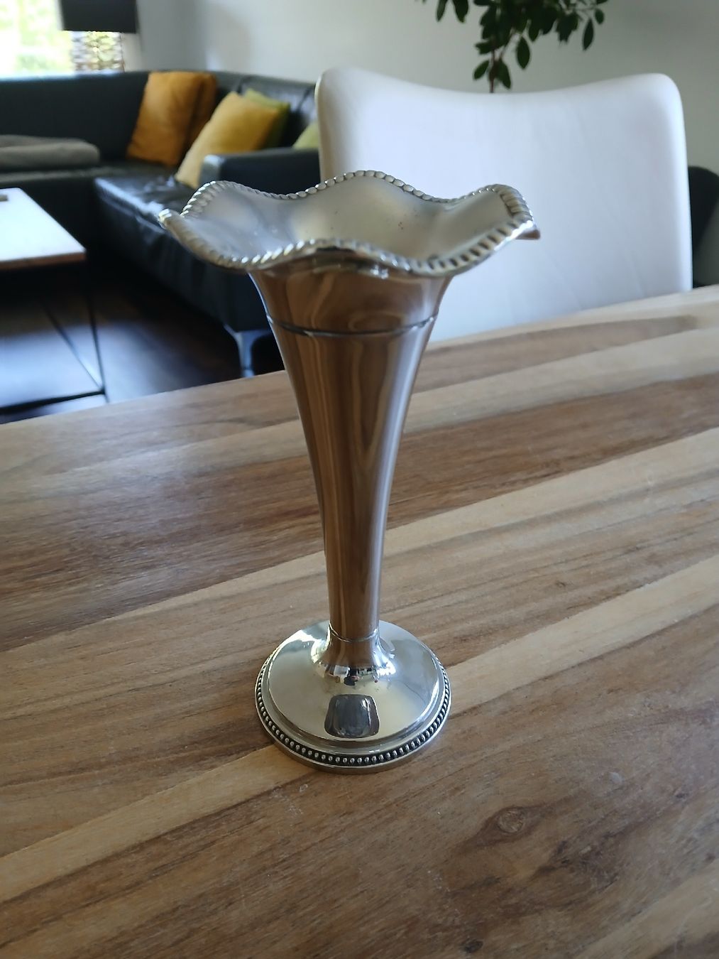 Vasi & Recipienti: Elegant Silver Vase for Spring Blossoms - Chic Decor – Usato da Dübendorf venduto da rol_fm6d