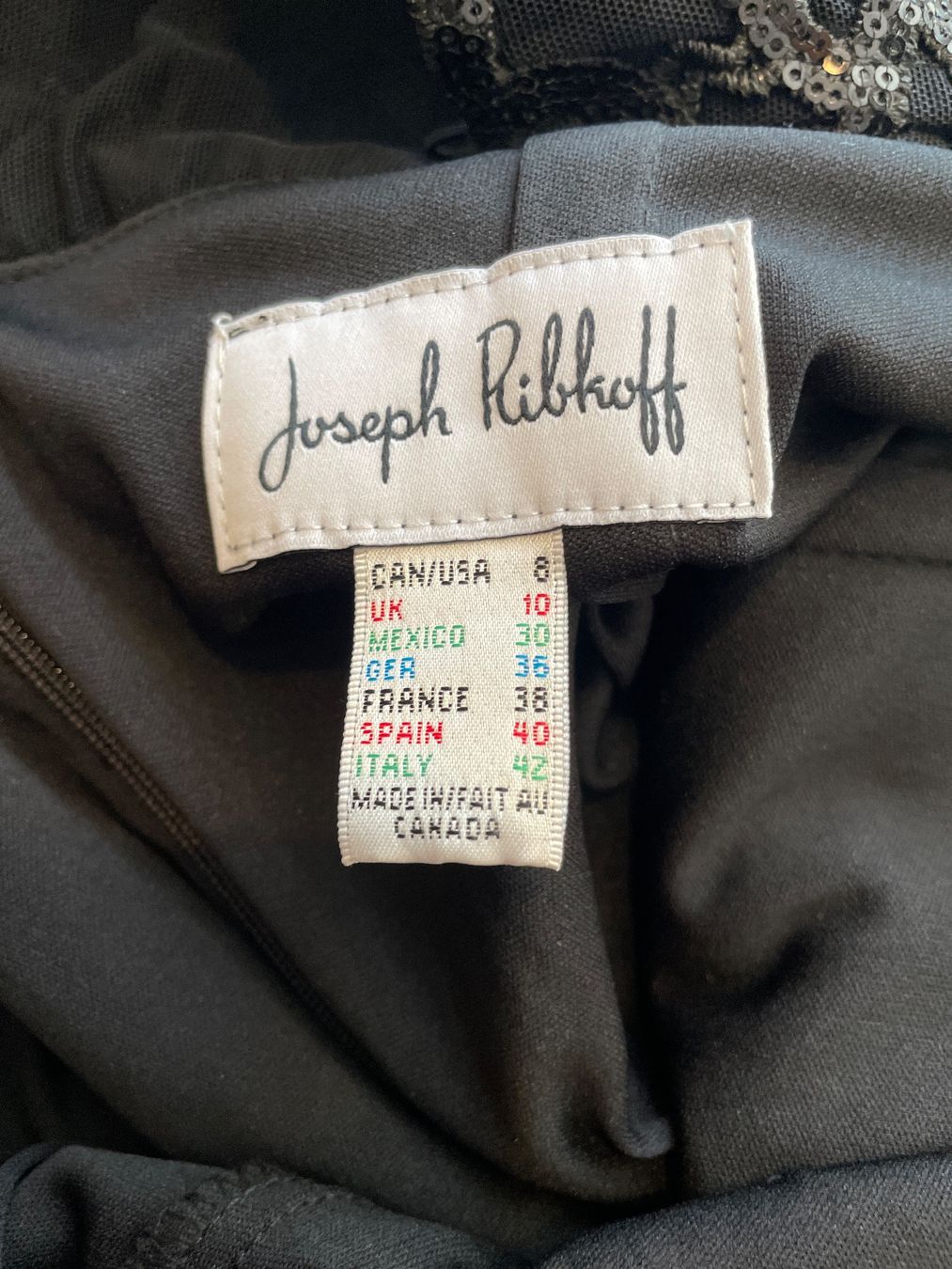 Joseph Ribkoff Vestiti: Joseph Ribkoff Kleid, schwarz Gr. 36 – Usato da Baar venduto da koala9 5