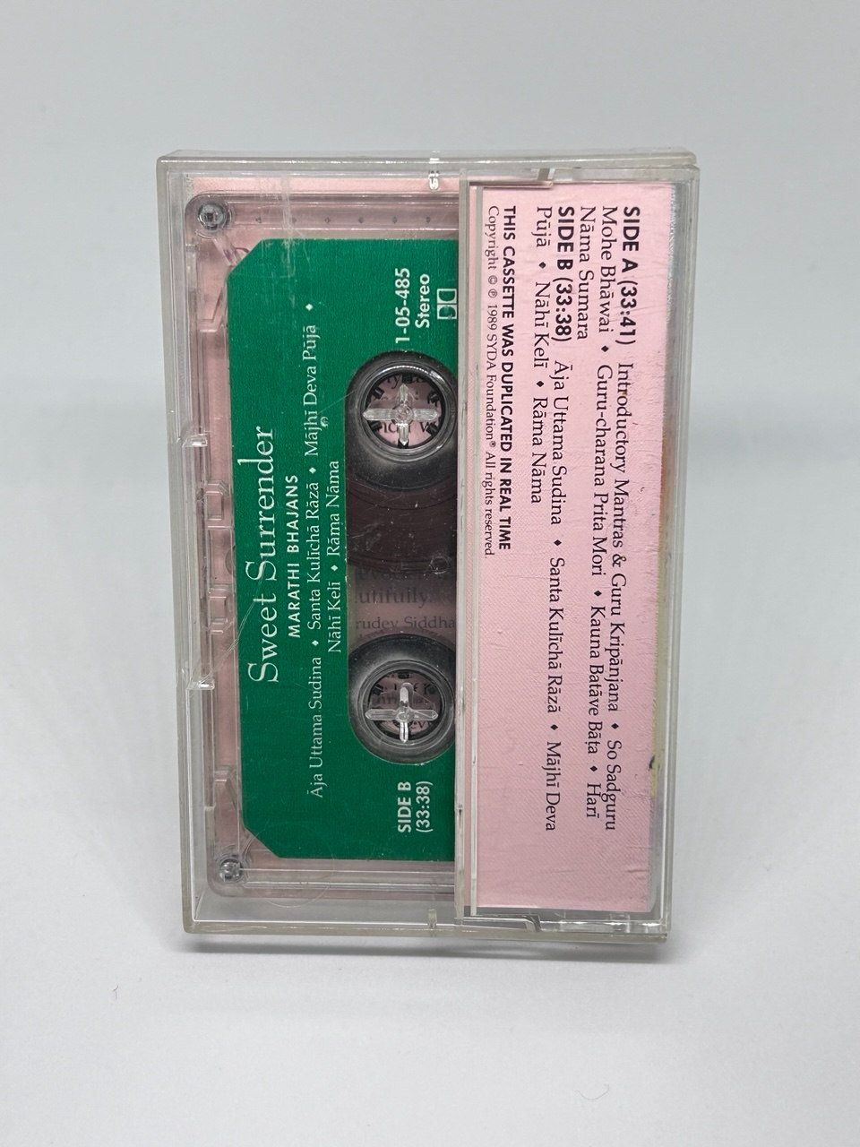 Musicassette: "Sweet Surrender" - Vijaya - 1989 – Usato da Giubiasco venduto da LorisVale 1
