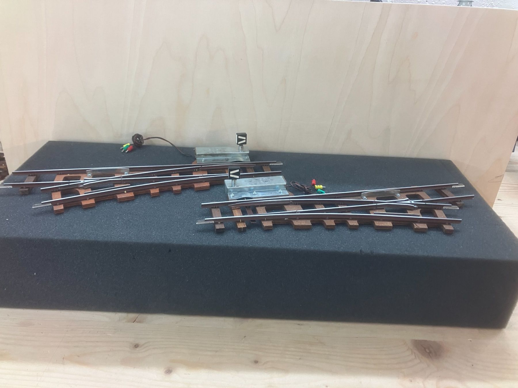 Modellini di ferrovie: 2 Weichen "Keiser" No. 152 + 153 Länge 360 mm  Los 4 – Nuovo (secondo la descrizione) da Herisau venduto da nefk
