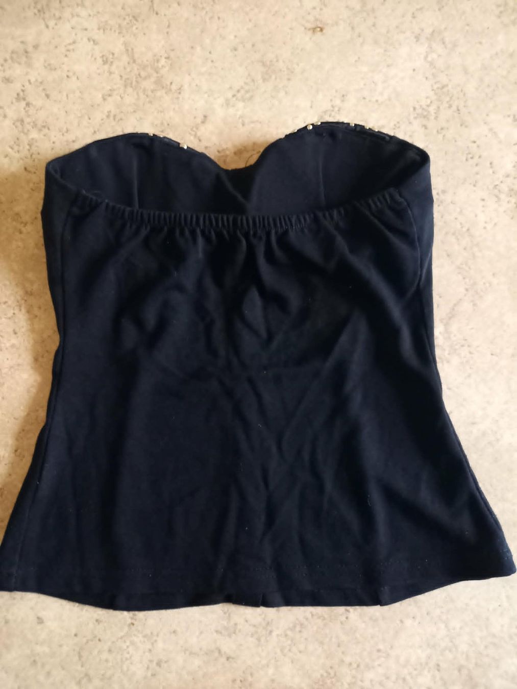 Top: Schwarzes Bustier Top ohne Träger - Grösse S – Nuovo (secondo la descrizione) da Möhlin venduto da Simba4871 3