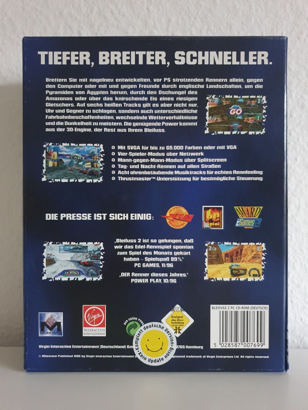 Giochi: PC Games Bleifuss 2 (1996) Big Box – Usato da Greifensee venduto da perfectioN88 2