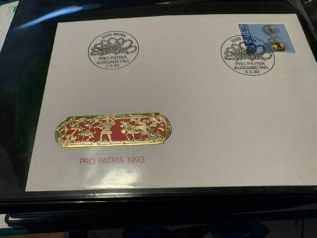 Tutti i francobolli: Suisse 1993 - Collection complète – Nuovo e nell'imballaggio originale da Palézieux venduto da Minou-Marc-Nico_Mimi 1