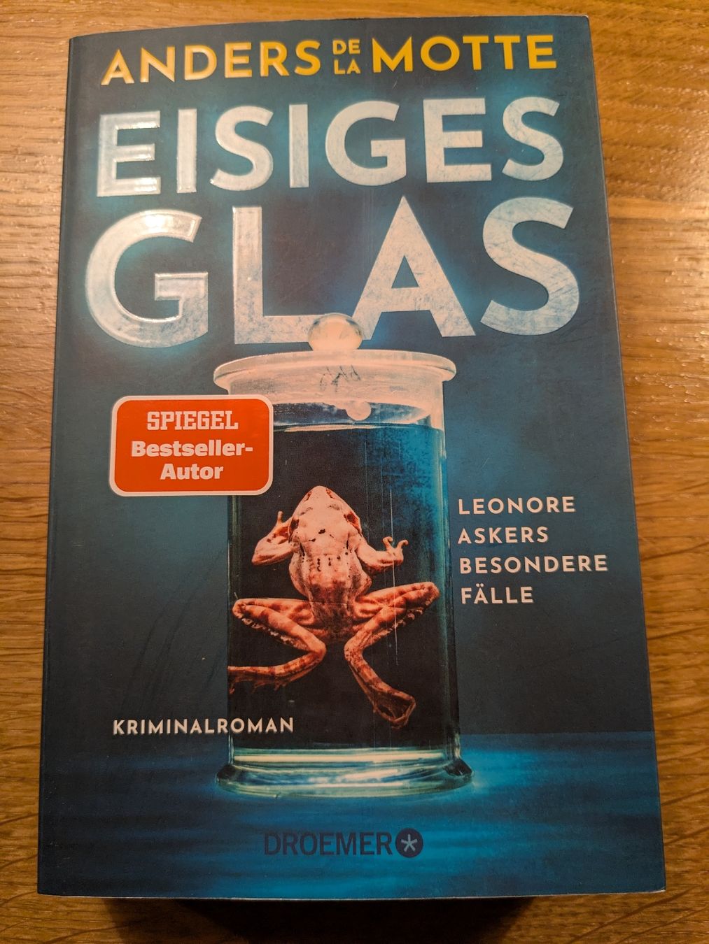 Libri: Anders de la Motte - Eisiges Glas "2024" – Usato da Wohlen AG venduto da merkur0300