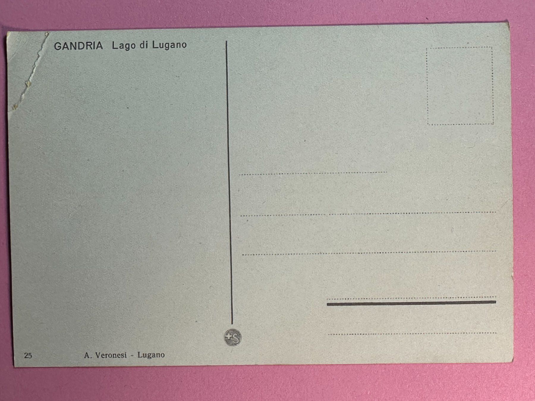 Cartoline postali: Gandria - Lago di Lugano – Usato da Steg VS venduto da _vinci_ 1